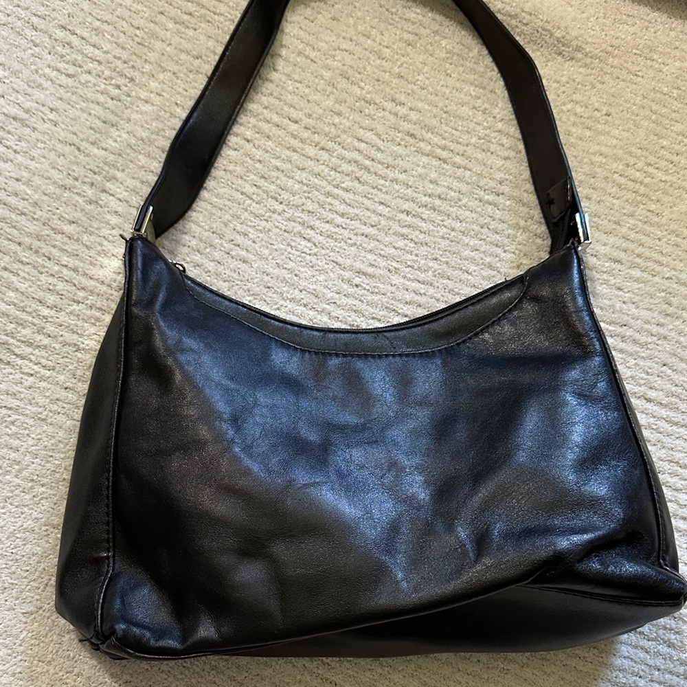 Giani Bernini Classic Black Shoulder Bag